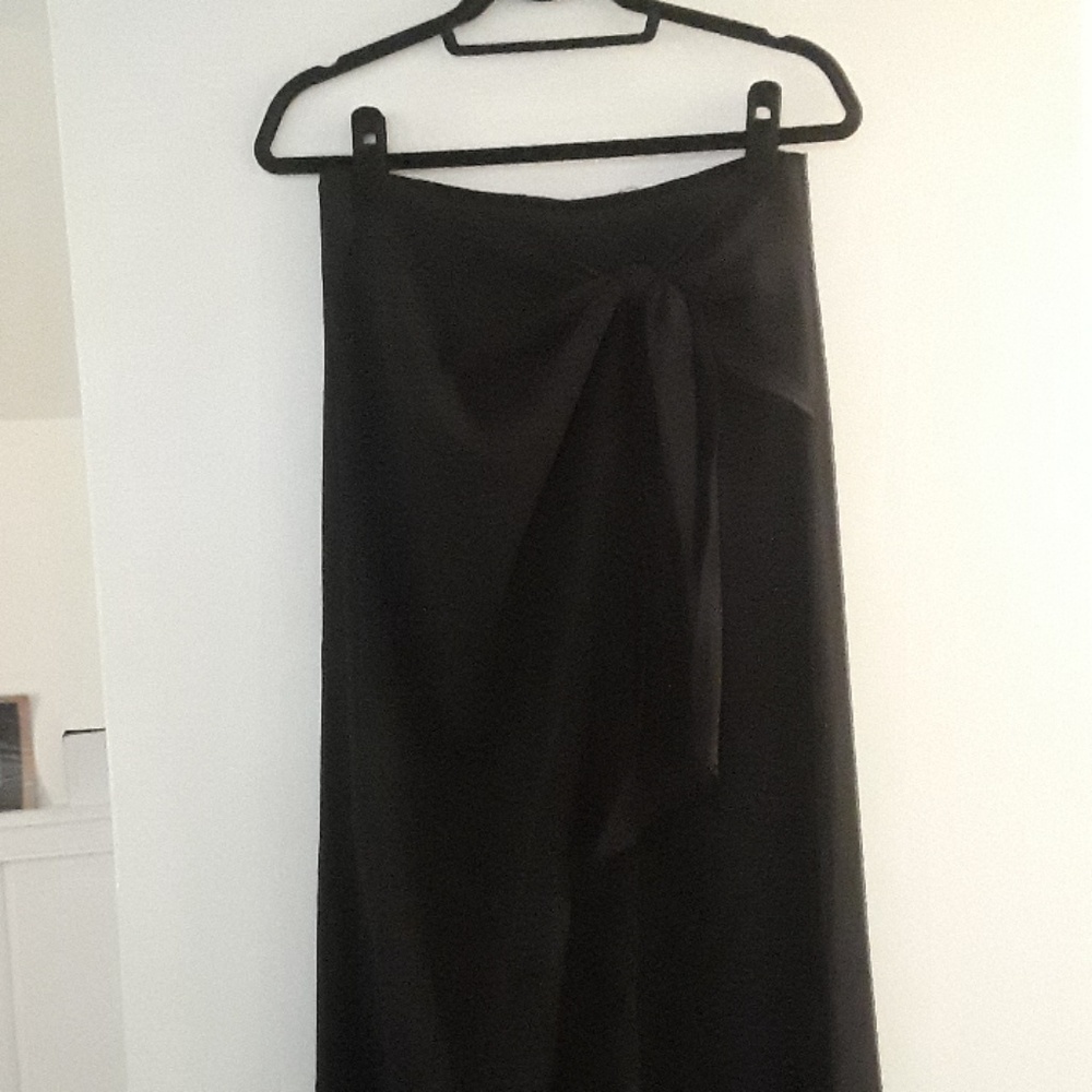 Zara Black Wide Leg Palazzo Pants